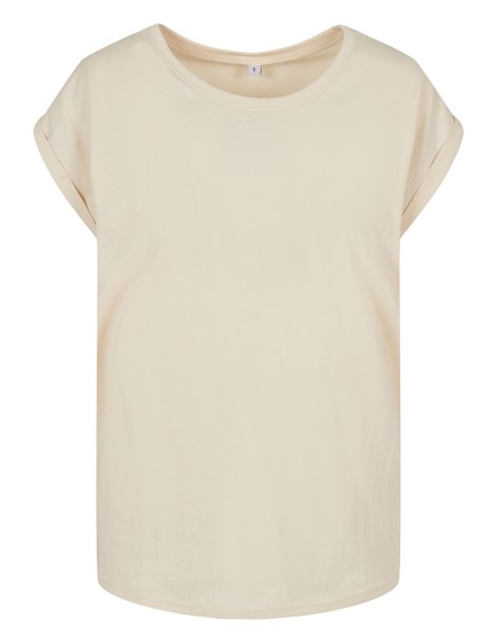 B-BY021-Ladies Extended Shoulder Tee