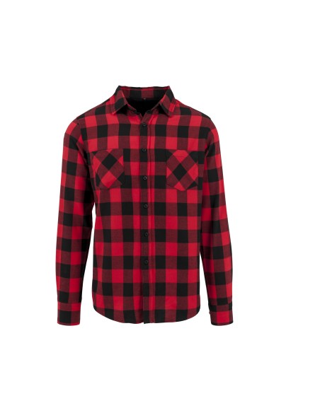 B-BY031-Checked Flannel Shirt