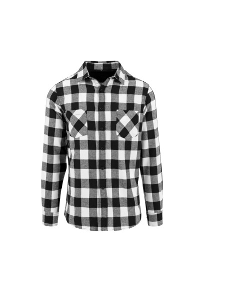 B-BY031-Checked Flannel Shirt