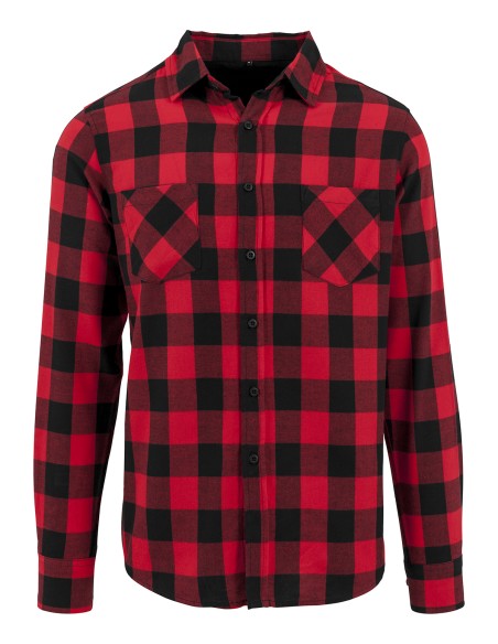 B-BY031-Checked Flannel Shirt