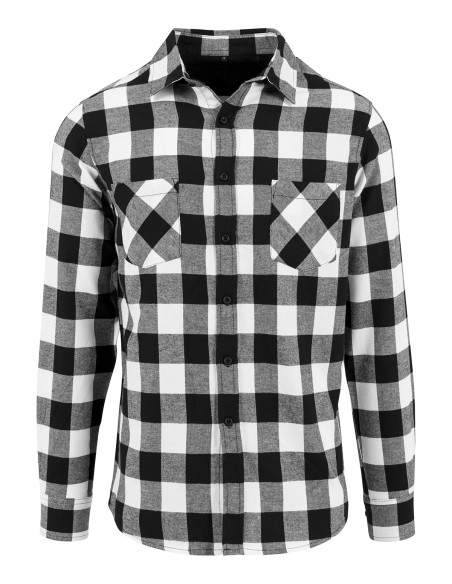 B-BY031-Checked Flannel Shirt