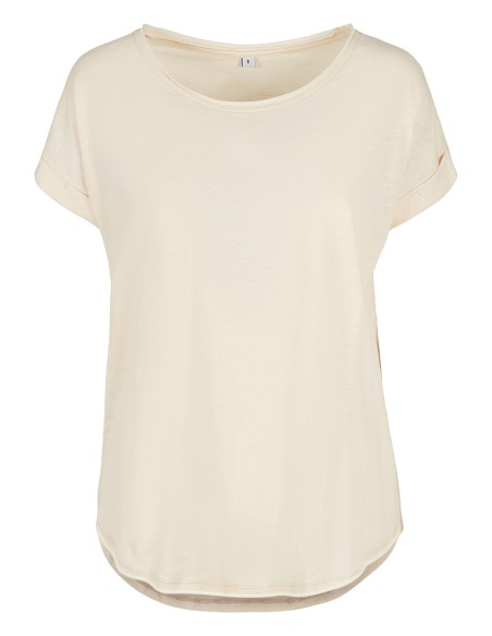 B-BY036-Ladies Long Slub Tee