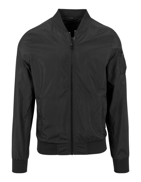 B-BY045-Nylon Bomber Jacket
