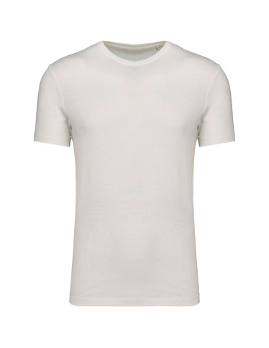 SPA-SP325-ECO-FRIENDLY UNISEX ORGANIC COTTON AND LINEN T-SHIRT