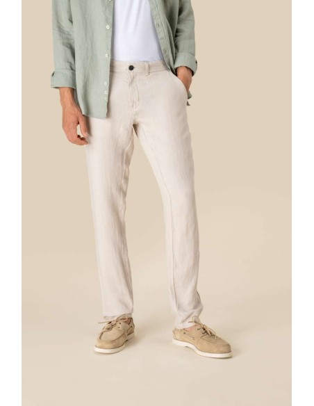 SPA-SP710-MEN'S LINEN TROUSERS
