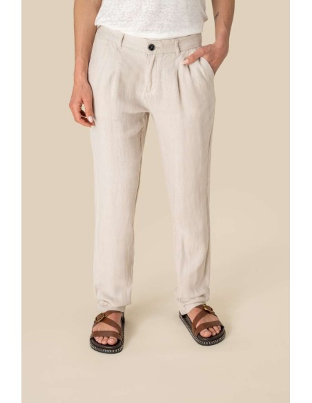 SPA-SP712-LADIE'S LINEN TROUSERS