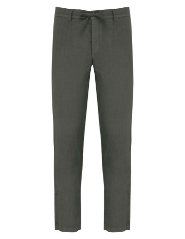 SPA-SP732-ECO-FRIENDLY MEN'S LINEN WASHED EFFECT TROUSERS