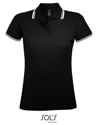 SOL-00578-Womens Polo Shirt Pasadena