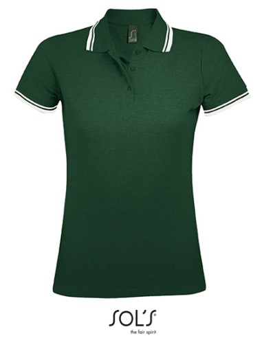 SOL-00578-Womens Polo Shirt Pasadena
