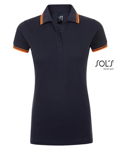 SOL-00578-Womens Polo Shirt Pasadena
