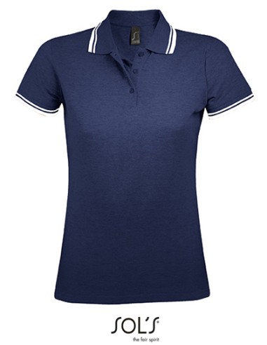 SOL-00578-Womens Polo Shirt Pasadena