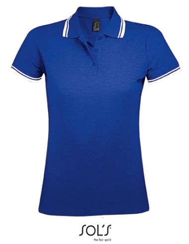 SOL-00578-Womens Polo Shirt Pasadena