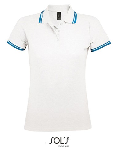 SOL-00578-Womens Polo Shirt Pasadena