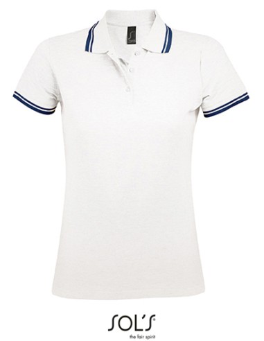 SOL-00578-Womens Polo Shirt Pasadena