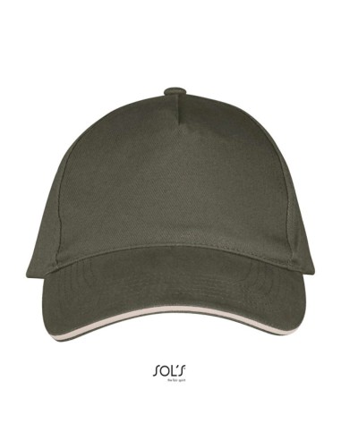 SOL-00594-Five Panels Cap Long Beach
