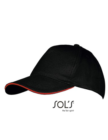 SOL-00594-Five Panels Cap Long Beach
