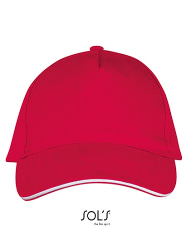 SOL-00594-Five Panels Cap Long Beach