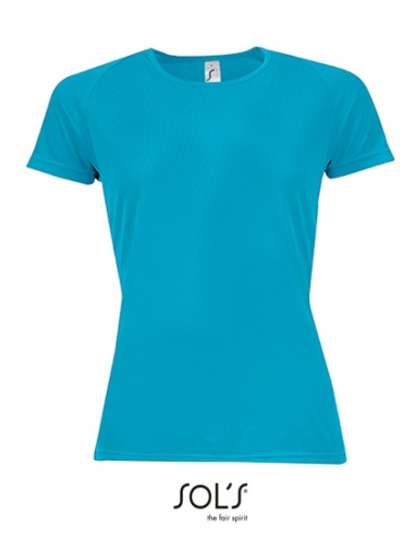 SOL-01159-Womens Raglan Sleeves T Sporty
