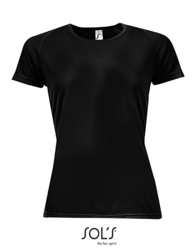 SOL-01159-Womens Raglan Sleeves T Sporty