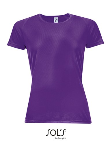 SOL-01159-Womens Raglan Sleeves T Sporty