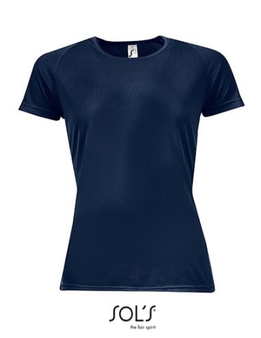 SOL-01159-Womens Raglan Sleeves T Sporty
