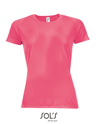 SOL-01159-Womens Raglan Sleeves T Sporty