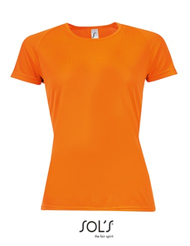 SOL-01159-Womens Raglan Sleeves T Sporty