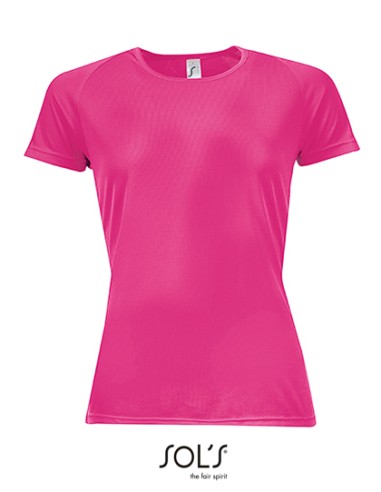 SOL-01159-Womens Raglan Sleeves T Sporty