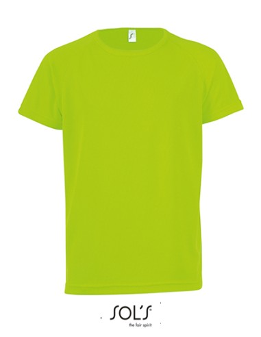 SOL-01166-Kids Raglan Sleeved T-Shirt Sporty