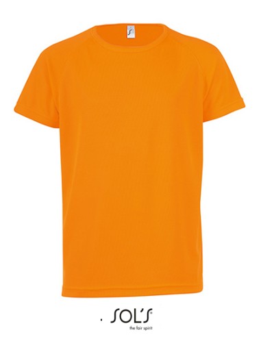 SOL-01166-Kids Raglan Sleeved T-Shirt Sporty