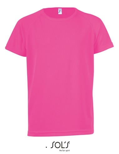 SOL-01166-Kids Raglan Sleeved T-Shirt Sporty