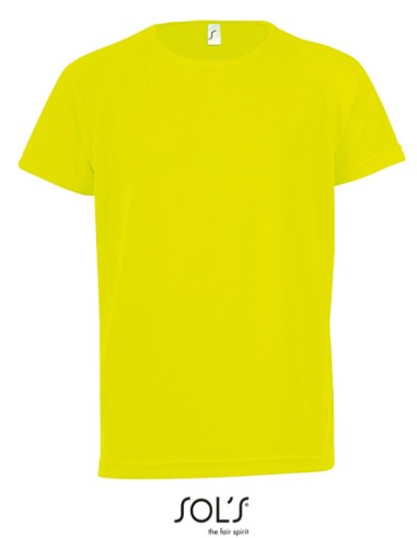 SOL-01166-Kids Raglan Sleeved T-Shirt Sporty