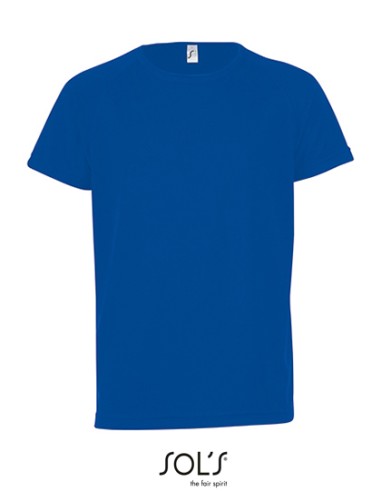 SOL-01166-Kids Raglan Sleeved T-Shirt Sporty
