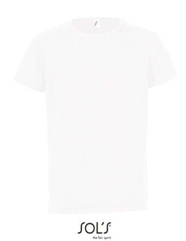 SOL-01166-Kids Raglan Sleeved T-Shirt Sporty