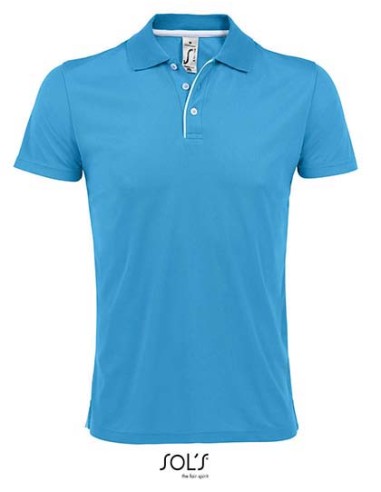 SOL-01180-Mens Sports Polo Shirt Performer