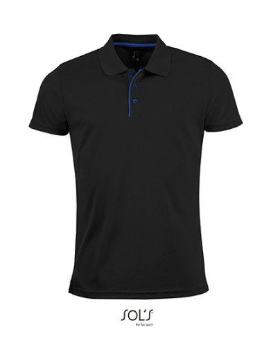 SOL-01180-Mens Sports Polo Shirt Performer