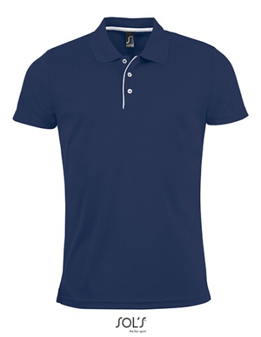 SOL-01180-Mens Sports Polo Shirt Performer