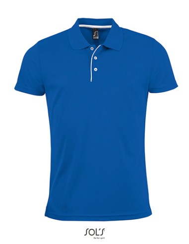 SOL-01180-Mens Sports Polo Shirt Performer