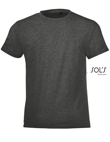 SOL-01183-Kids Round Collar T-Shirt Regent Fit