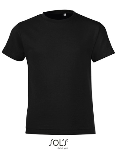 SOL-01183-Kids Round Collar T-Shirt Regent Fit