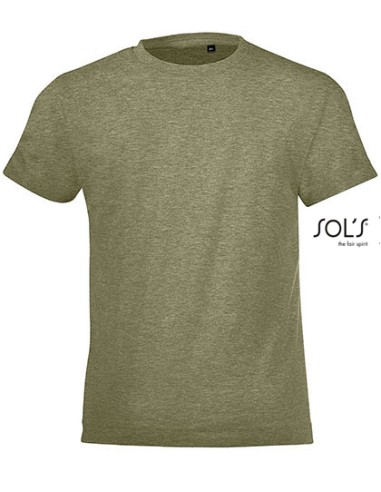 SOL-01183-Kids Round Collar T-Shirt Regent Fit