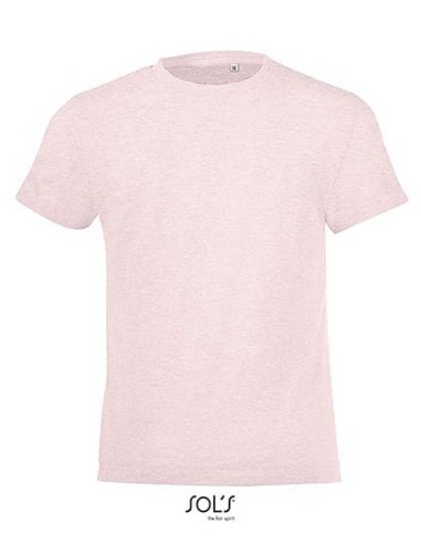SOL-01183-Kids Round Collar T-Shirt Regent Fit