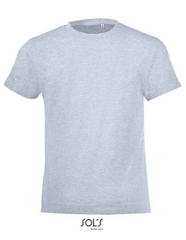 SOL-01183-Kids Round Collar T-Shirt Regent Fit