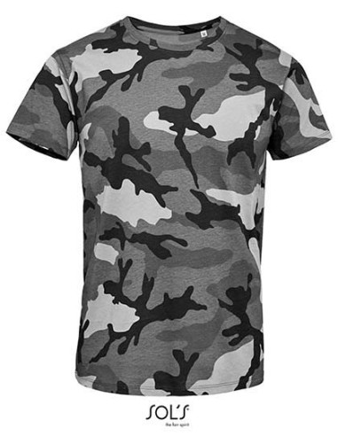 SOL-01188-Mens Camo T-Shirt