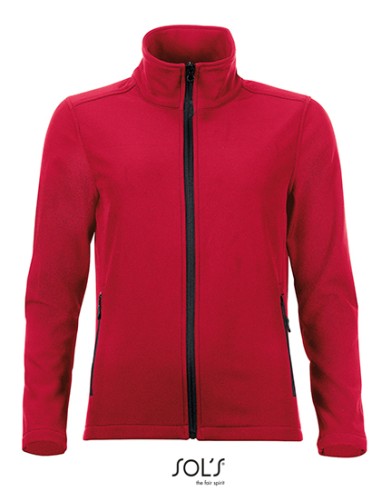 SOL-01194-Womens Softshell Zip Jacket Race