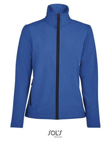 SOL-01194-Womens Softshell Zip Jacket Race