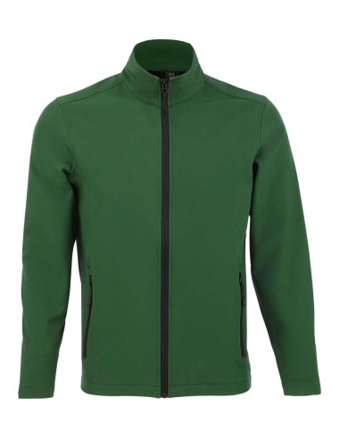 SOL-01195-Mens Softshell Zip Jacket Race