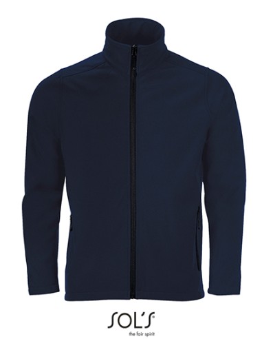 SOL-01195-Mens Softshell Zip Jacket Race