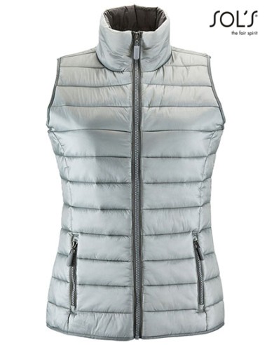 SOL-01437-Womens Lightweight Bodywarmer Wave