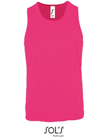 SOL-02073-Mens Sports Tank Top Sporty